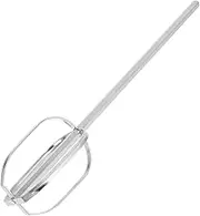 LIGIGWASH Stainless Steel Egg Beater Replacement Parts for Hand Mixer Precision Control Whisk Attachment for Dough Sauces Long Rod for Batches Compatible with Electric