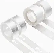 Party Balloon Decoration Strip Kit for Arch Garland, 10m(2 Rolls) Balloon Tape Strip, 200(2 Rolls) Dot Glue Point Stickers for Party Wedding Birthday Baby Shower Decorations(Upgraded Version)