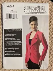 Vogue V8845 Couture jacket sewing pattern size 14-22 uncut Claire Shaeffer