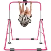Gymnastics Bar for Kids,Adjustable Height Gymnastic Horizontal Bars,Folding G...