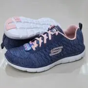 *世偉體育 * Skechers 慢跑鞋 Flex Appeal 2.0針織鞋面 女鞋 運動鞋 型號 12753-NVY