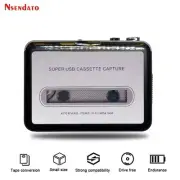 USB Cassette Tape to MP3 Converter | Portable Cassette Player with USB & AUX