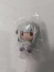 New Re:Zero Starting Life in Another World Emilia Chokonokko Chibi Figure Sit