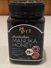 PRI Australian Manuka Honey 25+ 500 g/1. 1 lbs MGO 125+