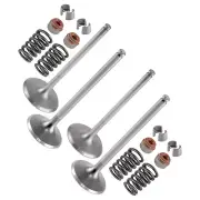 Caltric Intake & Exhaust Valve Kit For Can-Am CanAm Commander Max 1000R 18-2023