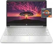 [HP] 15 Laptop, AMD Ryzen 3 Processor, 8 GB RAM, 256 GB SSD, 15.6” Full HD Windows 10 Home in S Mode, Lightweight Computer With Webcam and Dual Mics, Work, Study, & Gaming (15-ef1050nr, 2021)