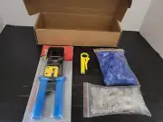 Network Electronic Tools RJ45 RJ11 RJ12 4 or 6 wire Crimping Tool + Accessories