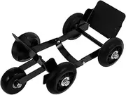 Motorcycle Emergency Tire Roller Trolley Heavy Duty Tire Moving Tool for Electric Tricycles Design with Random Wheel Color Easy Installation and Operation Random Color