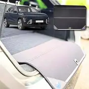 Outback GT Rear Cargo Boot Bumper Protector for All-New Hyundai Kona 2023-Current - Non-Slip, Flexible & Scratch Resistant - All Weather Thick Fabric Material - 72.5 x 55.5 cm Universal Fit - Black