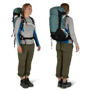 【Osprey】Sirrus 36 透氣網架健行登山背包 36L 女款 漿果藍(登山背包 健行背包 運動背包)