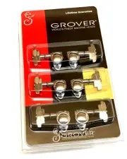 Grover Chrome Super Roto-Grip Locking Guitar Tuners for Gibson LP/SG® 509C