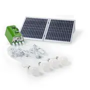 YH1003 30W 11V multifunctional Foldable small solar panel Green lighting kit