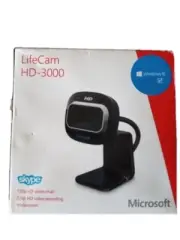 Microsoft LifeCam HD-3000 Webcam T3H-00011 1492 Open Box (AA)