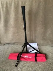 Zen Sports Baseball Softball Adjustable Batting Tee Tripod Stand Base with Bag
