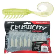 Rapala CrushCity Creeper Softbait 2.5in Lumo Qty 8
