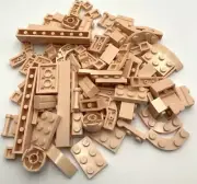 Lego New Bulk Assorted Light Nougat Plates Bricks Round Masonry Profile Parts