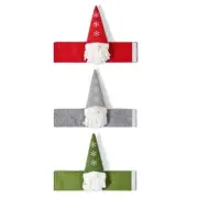 Christmas Curtain Holdbacks Faceless Dwarf Man Window Curtain Binding Tieback