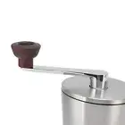 US Manual Coffee Grinder 304 Stainless Steel Adjustable Thickness Hand Crank