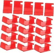 Train Track Expansion Clips Set 20pcs Plastic Model Train Track Joiners