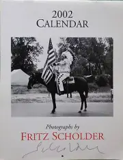 Fritz Scholder photo calendar 2002