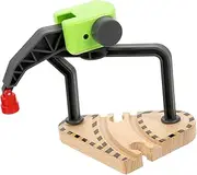 WOONEKY Boy Girl Crane Toy DIY Train Crane Model Railway Scenery Simulation Model Rounded and Polished Surface Safe Material
