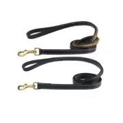 Genuine Leather Pharaoh 6’ Dog Leads By Zack & Zoey LEASH