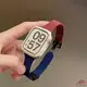 Apple Watch 矽膠錶帶 磁吸扣 iWatch 撞色 跳色 拆卸方便 可調手圍 磁吸開關 超親膚 久戴不悶熱