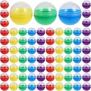 FELTECHELECTR Toy 120pcs Plastic Fillable Balls Candy Storage Box for Wedding/Birthday Party Supplies