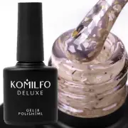 Komilfo GLASSY Base 8ml Color Rubbe Base Glitter Potal Shine Effect LED UV