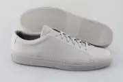 Men's COMMON PROJECTS 'Achilles - 1528' Gray Leather Sneakers Size US 13 EUR 46