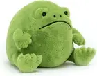 Jellycat Ricky Rain Frog Stuffed Animal, Medium 7 Inches - Amphibian Plush Toy -