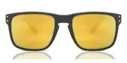 Oakley OO9102 HOLBROOK Polarized 9102W4 Men's Sunglasses Black Size 55