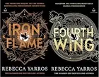 IRON FLAME & FOURTH WING (The Empyrean) - Rebecca Yarros - Paperback Books COMBO