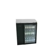 Williams Cameo - One Door Black Colorbond Remote Back Bar Counter Display Refrigerator