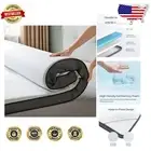 Moderate Firmness Gel Memory Foam Mattress Topper Full - Zip Cover for Easy Care