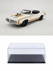 DIECAST CAR W/DISPLAY CASE 1972 OLDSMOBILE 442 HURST AND ACME A1805620 1/18