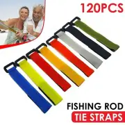 Fishing Rod Tie Strap Tackle Wrap Band Pole Holder Fastener Fish Fishing Tools