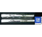 Exhaust Shields, Stingray One (2), 4" Tube Side, Stainless Steel
