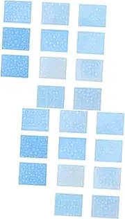 ABOOFAN 24 Pcs Snowflakes Nail Sticker Xmas Finger Nail Sticker Holiday Manicure Decals Xmas Nail Decals Holiday Nail Stickers Xmas Nail Stickers Decal Stickers Christmas Applique
