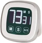 Digitech LCD Backlit Touch Screen Countdown Kitchen Timer Stop watch