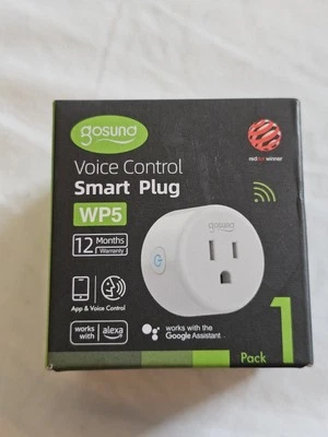 Gosund Smart Plug Outlet WiFi Socket Tuya APP Control for Alexa Google Home