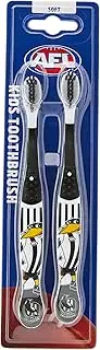 AFL Kids Collingwood Mascot Toothbrush (Pack of 2)
