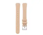 Excellent Watch Belt Soft Faux Leather Wristwatch Strap - Brown