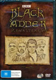 Blackadder Black Adder Remastered 6-disc DVD NEW Region 4 Rowan Atkinson