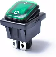 JOINPAYA Waterproof 4 Pin Rocker Boat Switch 12v Dc On-Off Rocker Toggle for Car Marine Lighting