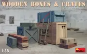 MiniArt 1/35 Wooden Boxes & Crates (8pcs)