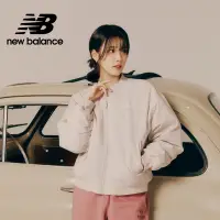 在飛比找Yahoo奇摩購物中心優惠-IU著用款【New Balance】 抓皺設計飛行外套_女性