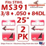 COPPERHEAD 2-Pk 25" PROFESSIONAL Chains fits STIHL MS391 33RS-84 / 3623 005 0084