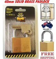 40mm solid brass padlock travel luggage suitcase tools locks laser cut keyed