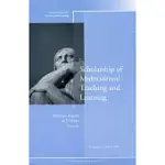 SCHOLARSHIP OF MULTICULTURAL TEACHING AND LEARNING: NEW DIRECTIONS FOR TEACHING AND LEARNING